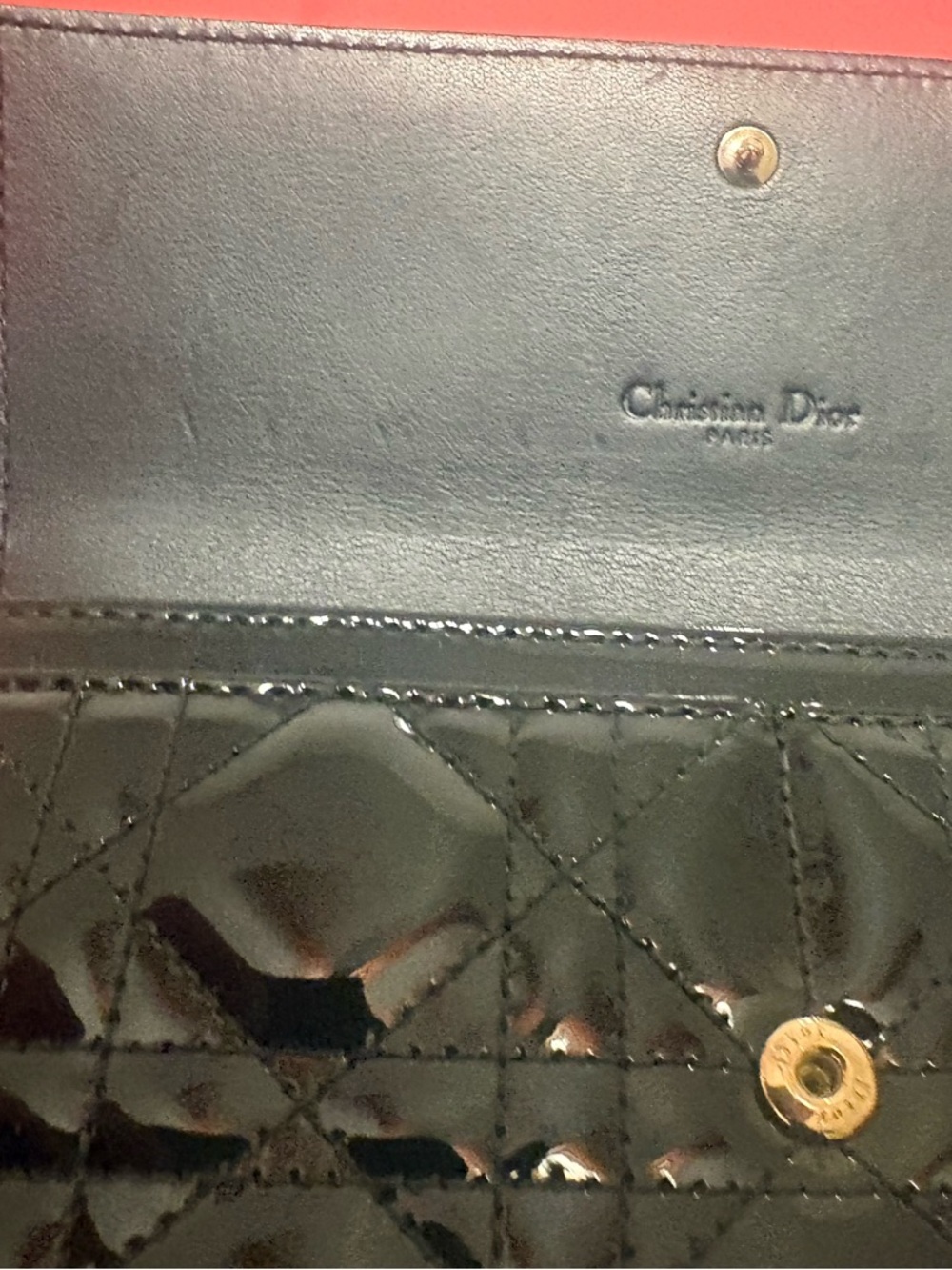 Dior Lady Dior Patent Cannage
Long Wallet - Picture 3 of 4